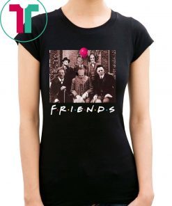 Friends IT Spooky Clown Jason Squad Horror Unisex Shirt