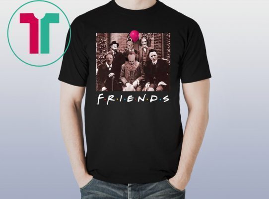 Friends IT Spooky Clown Jason Squad Horror Unisex Shirt