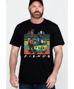 Psychodynamics Horror Movie Characters Friends Vintage Shirt