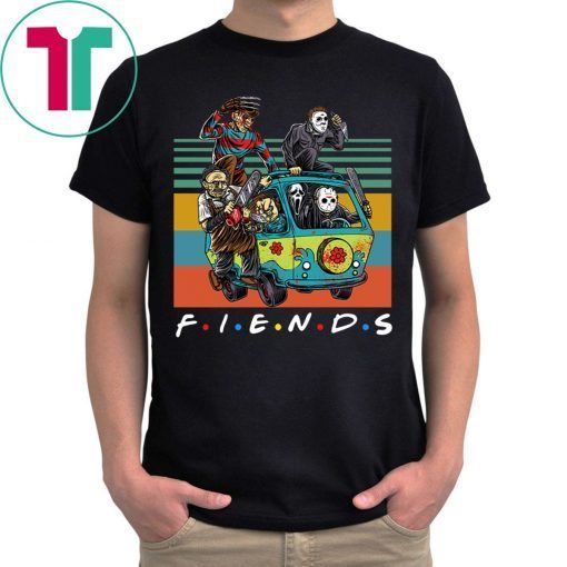 Psychodynamics Horror Movie Characters Friends Vintage Shirt