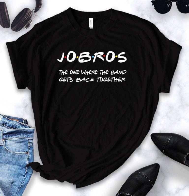 Friends TV Show Shirt Jobros The One Where The Band Get Back Together Shirt