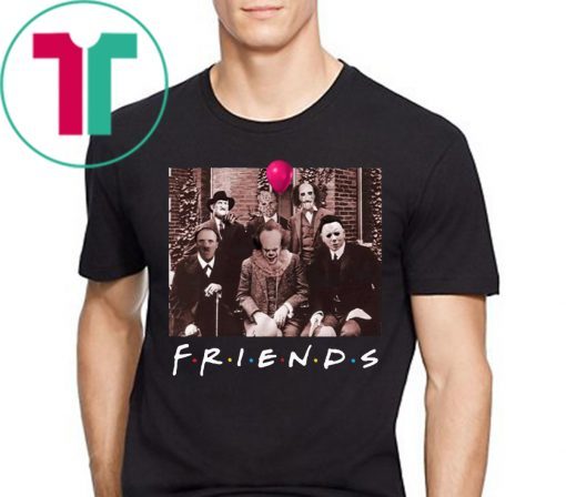 Friends Team Psychodynamics Horror Characters Friends TV Show Shirt