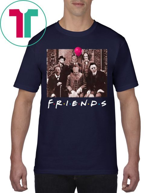 Halloween Team Friends Psychodynamics Horror Characters Shirt