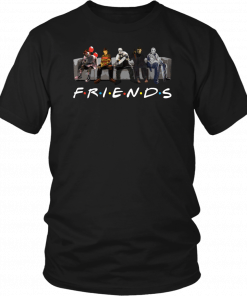 Friends horror Mens Womens Tee Shirts