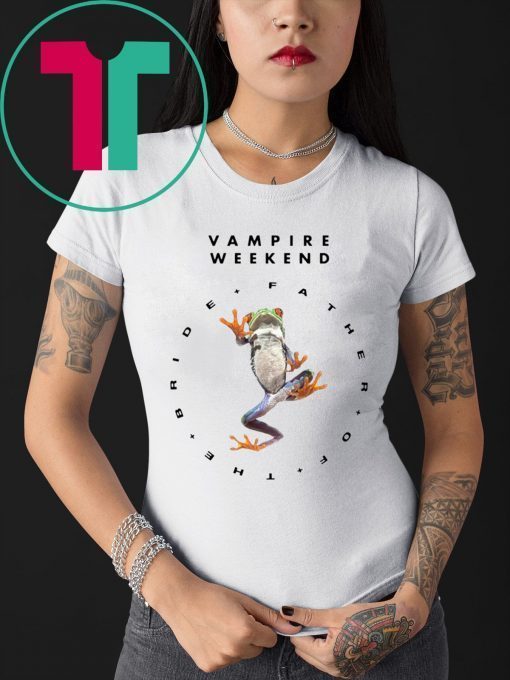 Frog Vampire Weekend Father Of The Bride Tour 2019 T-Shirt