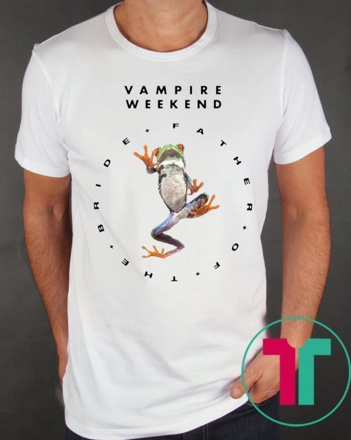 Frog Vampire Weekend Father Of The Bride Tour 2019 T-Shirt