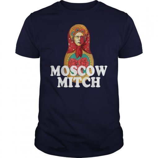 Funny Moscow Mitch Anti McConnell Shirt Russian Nesting Doll T-Shirts