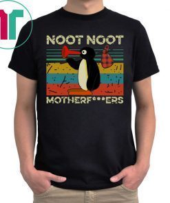 Official Pingu Noot Noot Motherfucker Vintage Tee Shirt