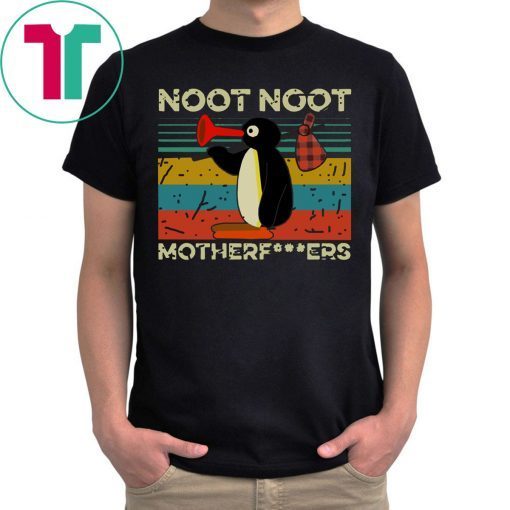 Official Pingu Noot Noot Motherfucker Vintage Tee Shirt