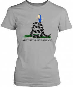 Gadsden Flag Beavis Are you Threatening Me Classic 2019 T-Shirt