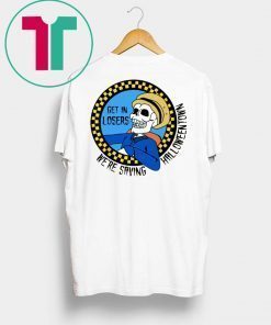 Get In Losers Skull We’re Saving Halloween Town Tee Shirt