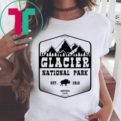 Glacier National Park EST 1910 Montana T-Shirt