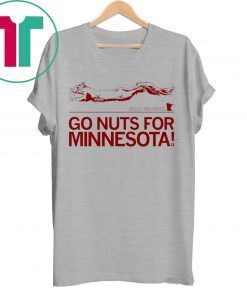 Go Nuts For Minesota MINNESOTA RALLY SQUIRREL Tee Shirt