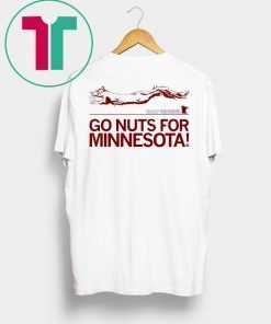 Go Nuts For Minesota MINNESOTA RALLY SQUIRREL Tee Shirt