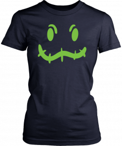 Green Boogie Man Scary Face Unisex T-Shirt