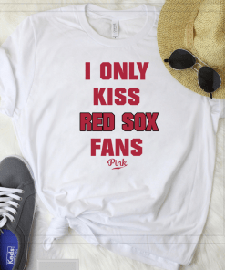 Guerin Austin I Only Kiss Red Sox Fans Pink Unisex T-Shirt