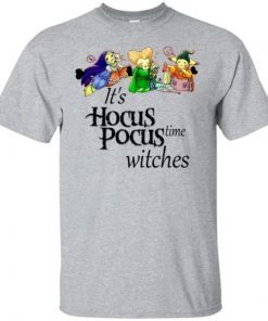 Halloween Pikachu It’s Hocus Pocus Time Witches T-Shirt