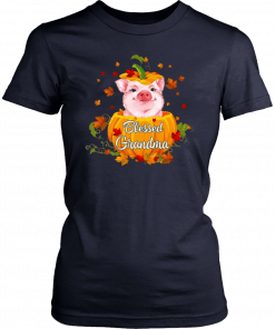 Blessed Grandma Pig Pumpkin Halloween 2019 T-Shirt