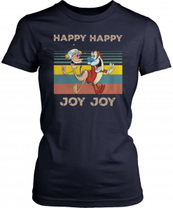 Happy Happy Joy Joy Mighty Fine Ren and Stimpy vintage 2019 T-Shirt