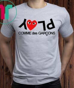 Heart Play Comme Des Garcon Shirt for Mens Womens Kids