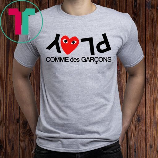 Heart Play Comme Des Garcon Shirt for Mens Womens Kids