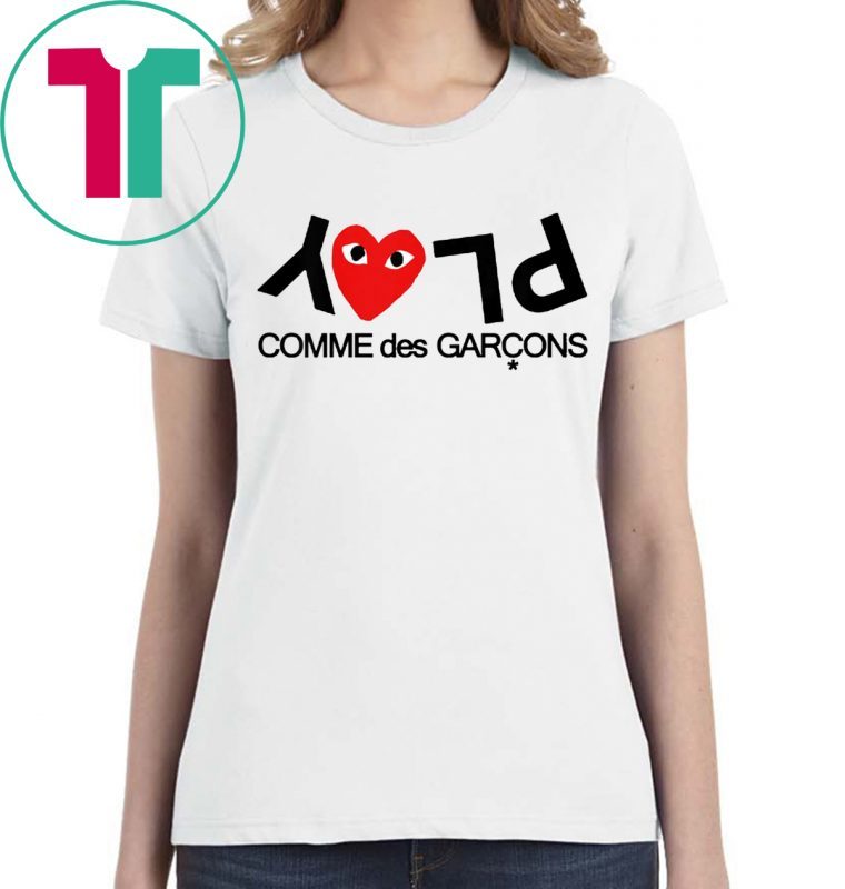 Heart Play Comme Des Garcon Shirt for Mens Womens Kids