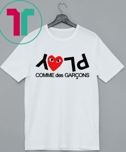 Heart Play Comme Des Garcon Shirt for Mens Womens Kids