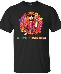 Hippie Girl Hippie Grandma Shirt