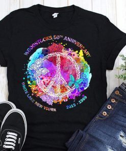 Hippie woodstock 50th anniversary 1969-2019 peace and love T-Shirt