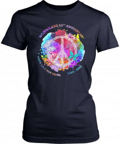 Hippie woodstock 50th anniversary 1969-2019 peace and love T-Shirt