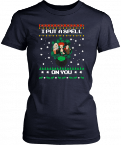 Hocus Pocus I Put A Spell On You Christmas Shirt