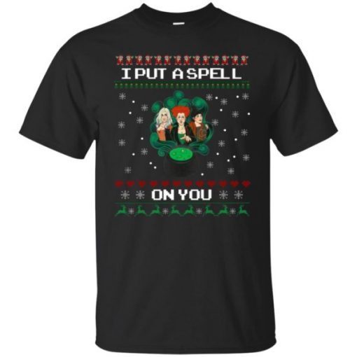 Hocus Pocus I Put A Spell On You Christmas T-Shirt