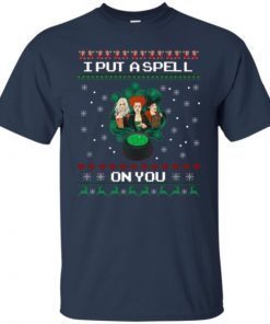 Hocus Pocus I Put A Spell On You Christmas T-Shirt