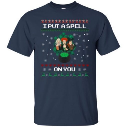 Hocus Pocus I Put A Spell On You Christmas T-Shirt