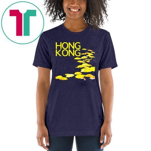 Hong Kong Yellow Umbrellas Shirt