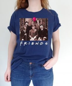 Horror Halloween Team Friends Funny T-Shirt