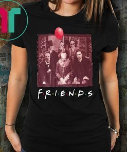 Halloween Horror Movie Characters Friends TV Show T-Shirt