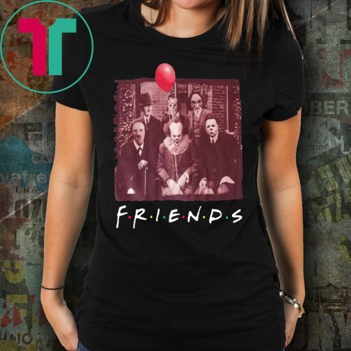 Halloween Horror Movie Characters Friends TV Show T-Shirt