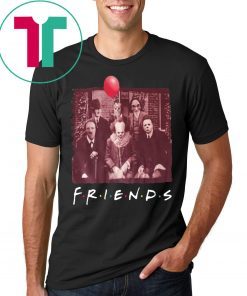 Halloween Horror Movie Characters Friends TV Show T-Shirt