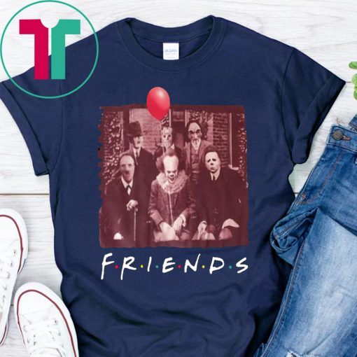 Halloween Horror Movie Characters Friends TV Show T-Shirt