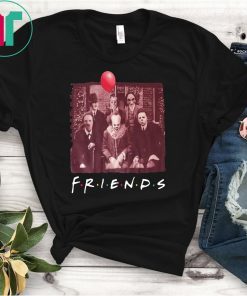 Halloween Horror Movie Characters Friends TV Show T-Shirt
