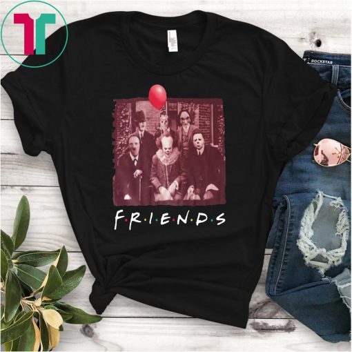 Halloween Horror Movie Characters Friends TV Show T-Shirt