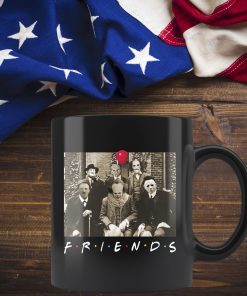 Official Horror Movie Characters Friends TV Show Mug