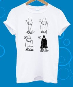 How To Draw Darth Vader T-Shirt