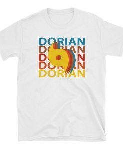 Florida 2019 Vintage Repeat Hurricane Dorian Short Sleeve Unisex T-Shirt