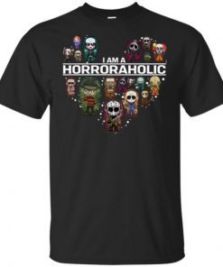 I Am A Horroraholic Halloween T-Shirts