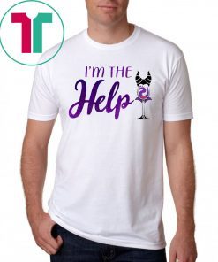 I’m The Help Maleficent Wine Halloween Shirt