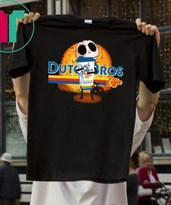 Jack Skellington Hug Dutch Bros Halloween Shirt