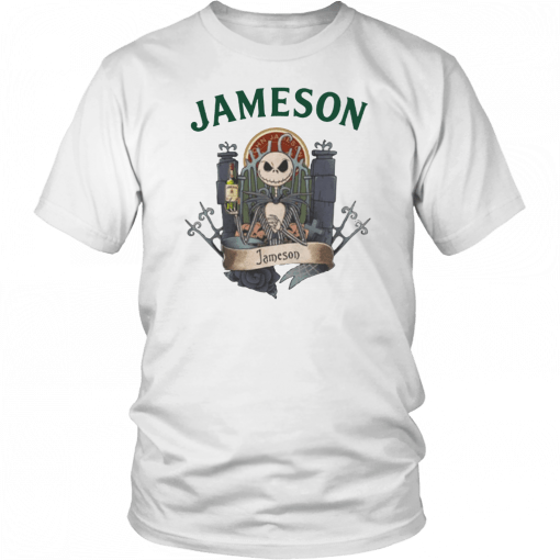 Jack Skellington Jameson Whiskey Gift T-Shirt