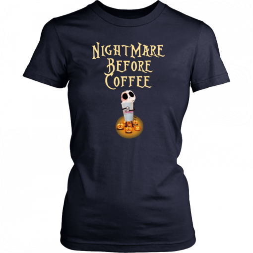 Jack hug Dunkin Donuts NightMare Before Coffee 2019 T-Shirt